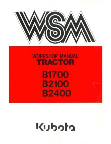 Service workshop manual - workshop, for