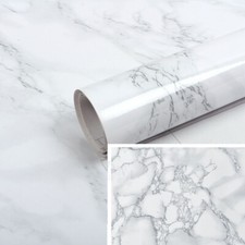 Smooth Table Worktop Door Sticker Wallpaper Self-Adhesive Countertop Shelf Film