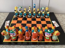 The Simpsons 3D Chess Set