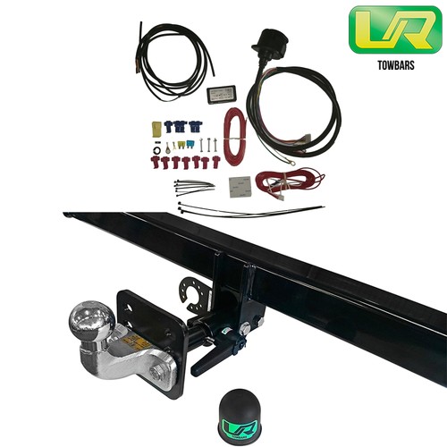 Detachable flange towbar 13p - towbar,