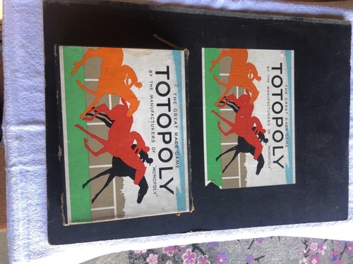 Vintage totopoly board - vintage, game