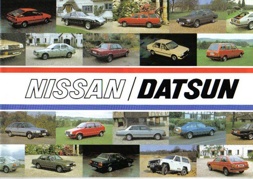 Datsun nissan cherry sunny - datsun,