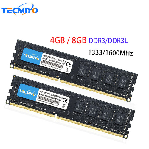 Ddr3 ddr3l 8gb - 4gb, ram