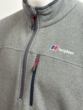 Berghaus | Stainton Half Zip Fleece Jacket XXL (Grey) Outdoors Casuals Mountains