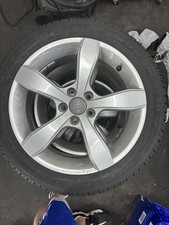 Audi Alloy Wheels 16" Set of Four with winter tyres removed from a1 