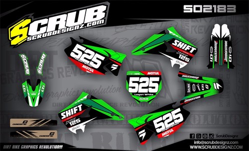 Graphics kx125 kx250 2004 2005 - graphics,