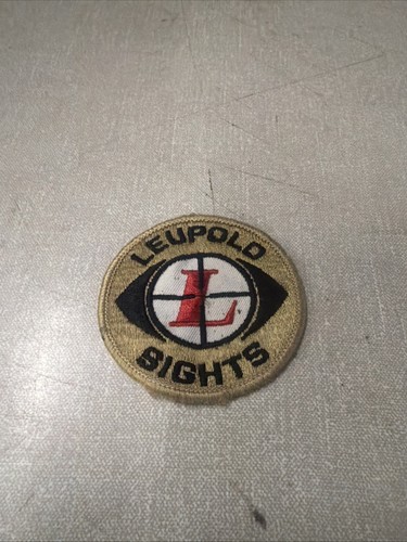 Vintage leupold sights patch - leupold,