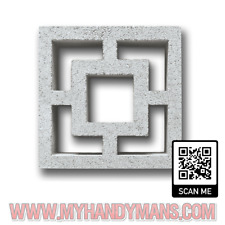 Grey Cubic Screen Blocks /
