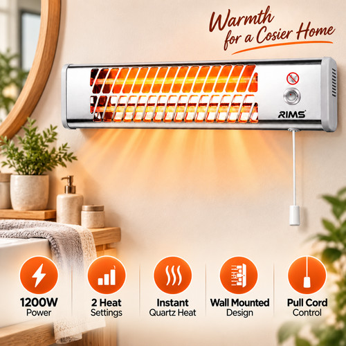 Wall mounted 1200w - 1200w, quartz