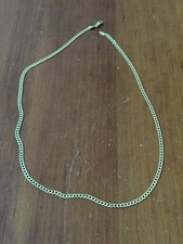 14K Yellow Gold Solid 3mm Curb