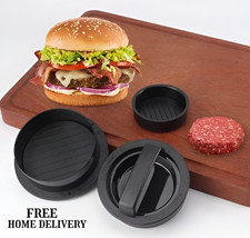 3 in 1 Stuffed Burger Press Hamburger Maker ABS Plastic Beef Patty BBQ grill set