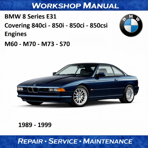 Bmw series e31 - 8,