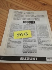 Suzuki Gs500ek Gs500e K Gse