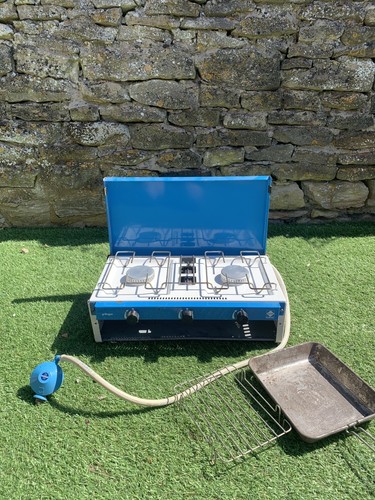 Vintage retro grillogaz double - vintage,
