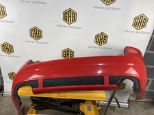 GENUINE AUDI RS6 C5 4B V8 REAR BUMPER MISSANO RED 4B6807511P SALOON