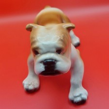 Vintage Porcelain Bulldog Dog