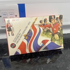 Vintge Airfix Waterloo Highland  Infantry 1815 Boxed
