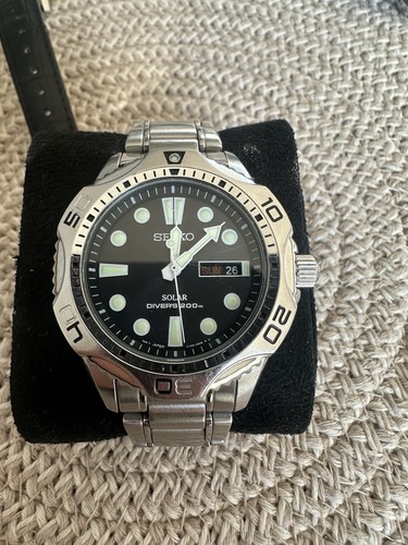 Seiko 200m divers solar - seiko, watch