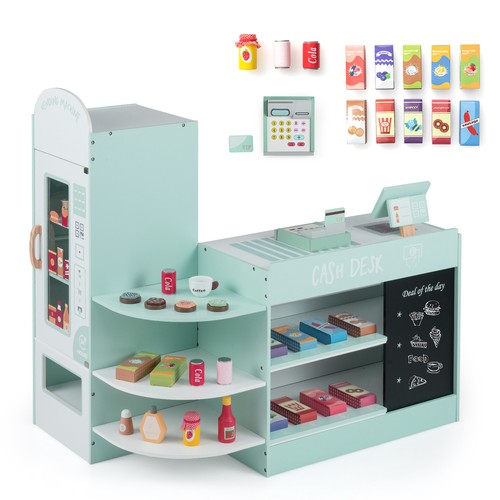 Kids pretend play supermarket - kids,