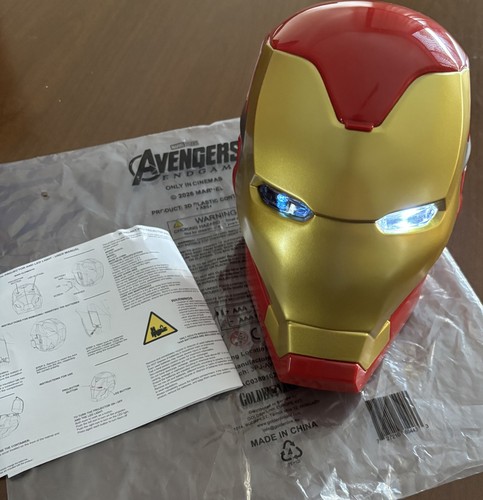 Bucket popcorn iron man helmet - bucket,