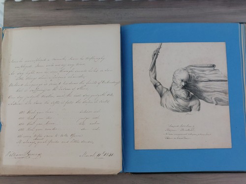 Antique victorian scrapbook - victorian,