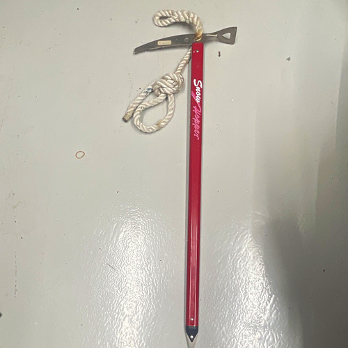 Snow hopper ice axe with - snow,