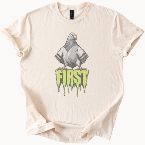 First place pigeon - first,