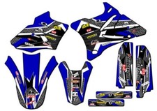 2002-2014 YZ 85 PODIUM Blue Senge Graphics Kit Compatible with Yamaha