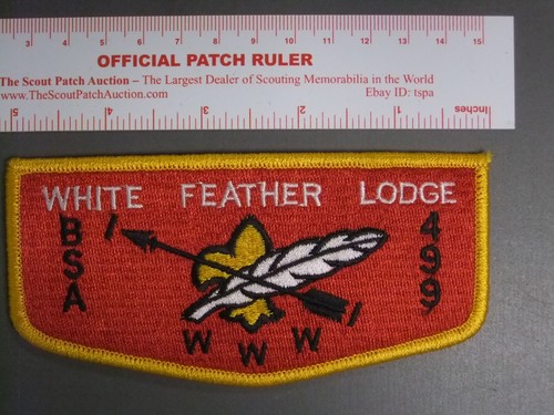 Boy scout 499 white - boy, feather