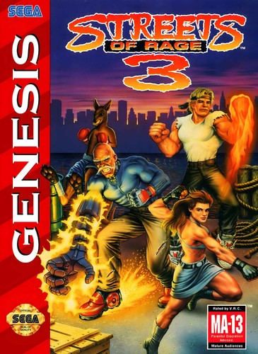 Streets rage sega - sega, genesis