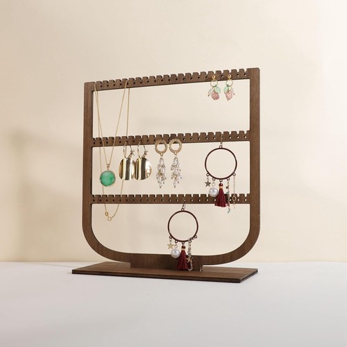 Wooden hanging jewelry - hanging,
