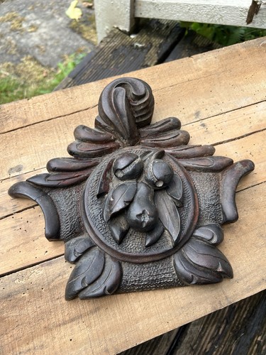 Wooden decorative wall sconce - wall,