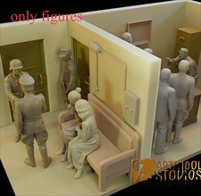 1/35 Scale WwII The End of The Empire 12 Figures Resin Model Kit