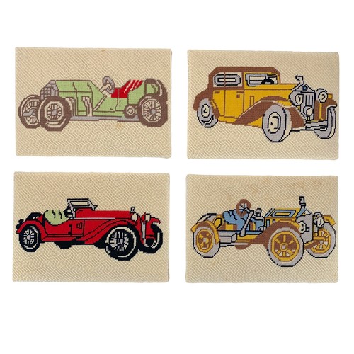 Classic cars needlepoint stutz - needlepoint,