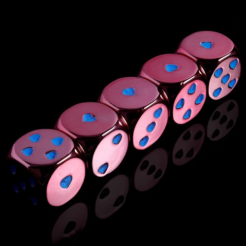 16mm pink metal - 16mm,