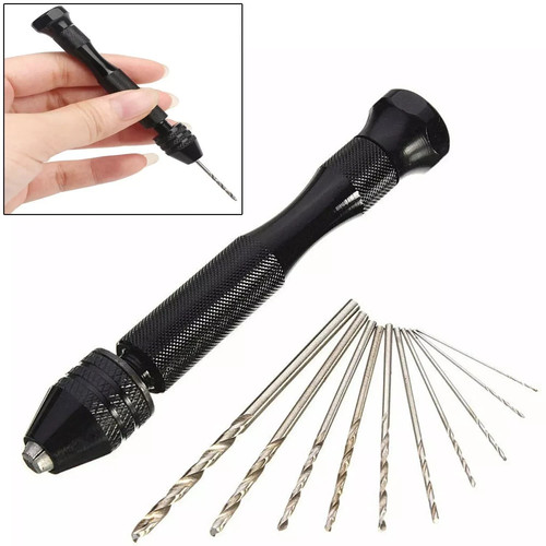 Hand pin vice drill - pin, set