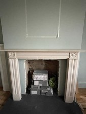 Limestone Fireplace Surround