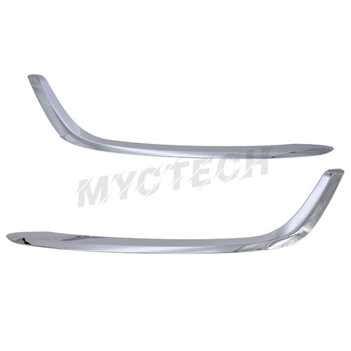 Pair front bumper - side, grille
