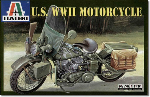Italeri 7401 harley - italeri, 1:9