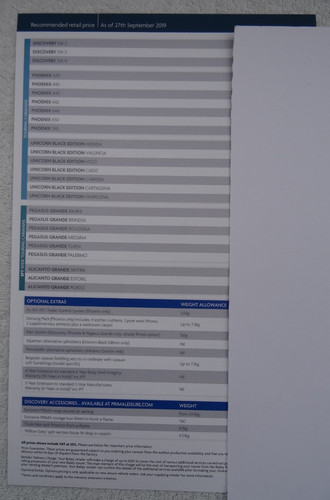 Bailey caravans price list - bailey,