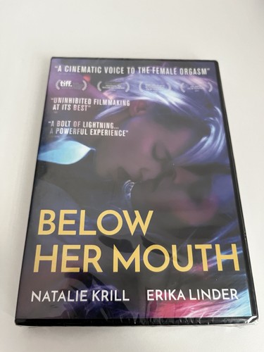 Below her mouth - dvd, new