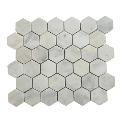 Carrara white honed marble - carrara,