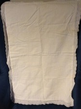 Vintage 27" X18" Laced Edges