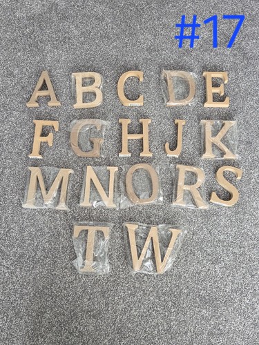 Joblot mdf letters - mdf,