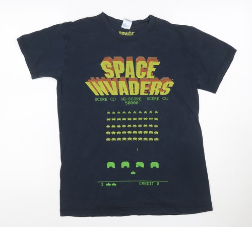 Gildan mens black space - mens,