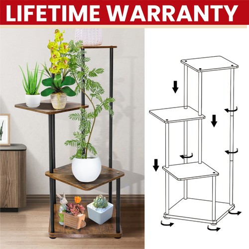 Tier metal plant stand - 4/5/6,