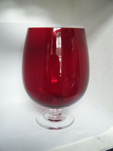 Large ruby red over sized