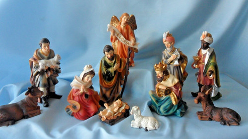 Nativity set figures - set,