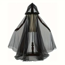 Black Witch Shawl Cloak