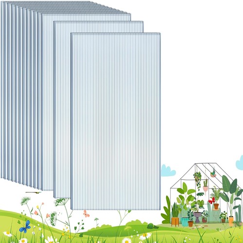 Clear polycarbonate greenhouse - clear,